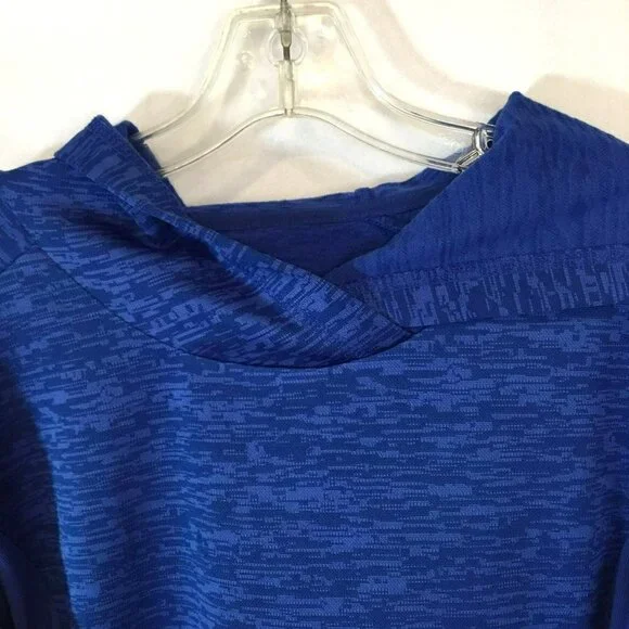 VF Imagewear Hooded Sweatshirt Pullover Running Women's Size Small in Royal Blue - Picture 3 of 9